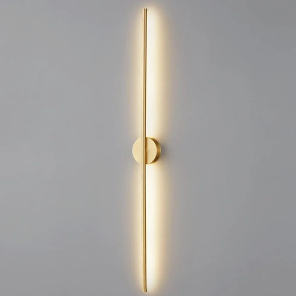 Nowoczesna lampa ścienna LED - 60 cm pionowa i pozioma minimalistyczna oprawa oświetleniowa do salonu, sypialni, łazienki, korytarza hotelowego i przedpokoju