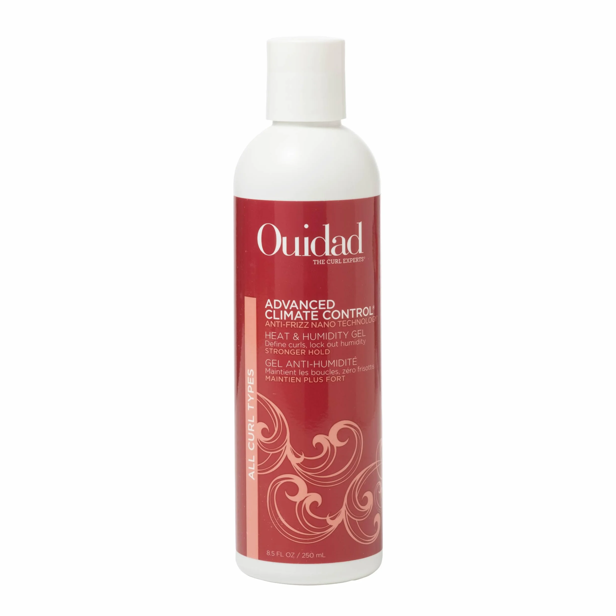 Ouidad Advanced Climate Control Heat and Wilmidity Stronger Hold Gel Define and Protect Curls Anti-Frizz 250ml
