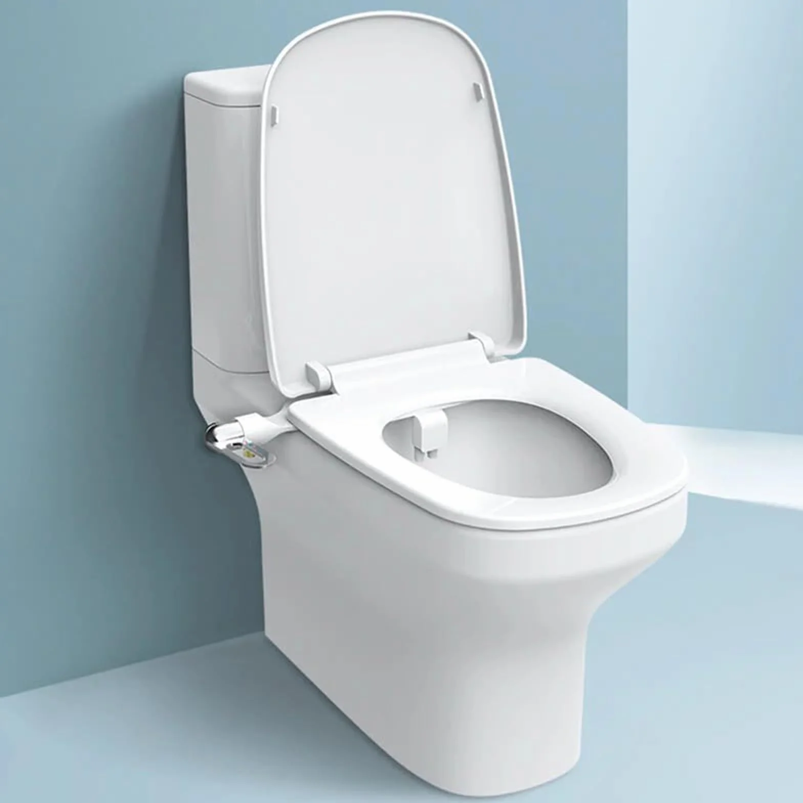 Bidet Toaleta Attacent Podwójna dysza Nonctric Fresh Water Spray Easy Inll HigieBidet dla najwyższego t i czystości