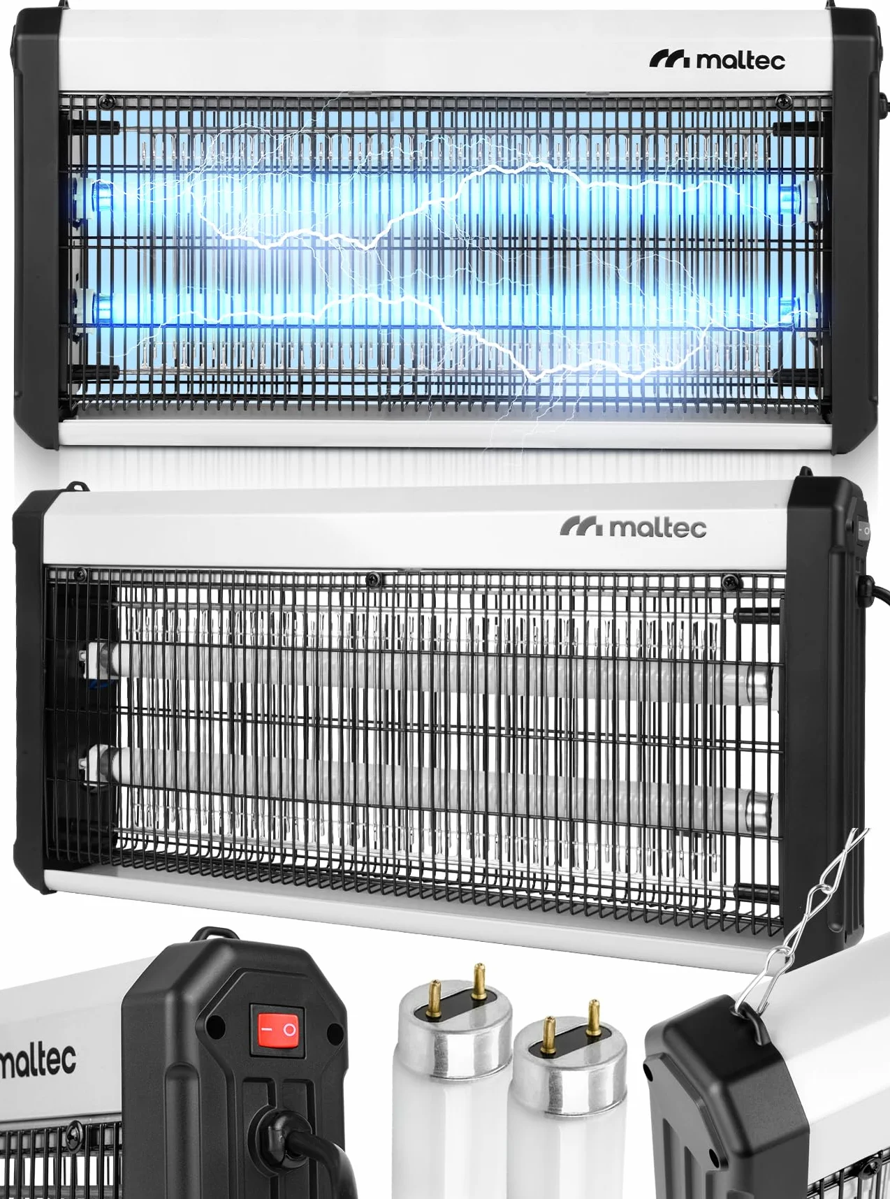 MalTec Elektryczna pułapka na owady MasterKiller 30 W UV lampa przeciw komarom
