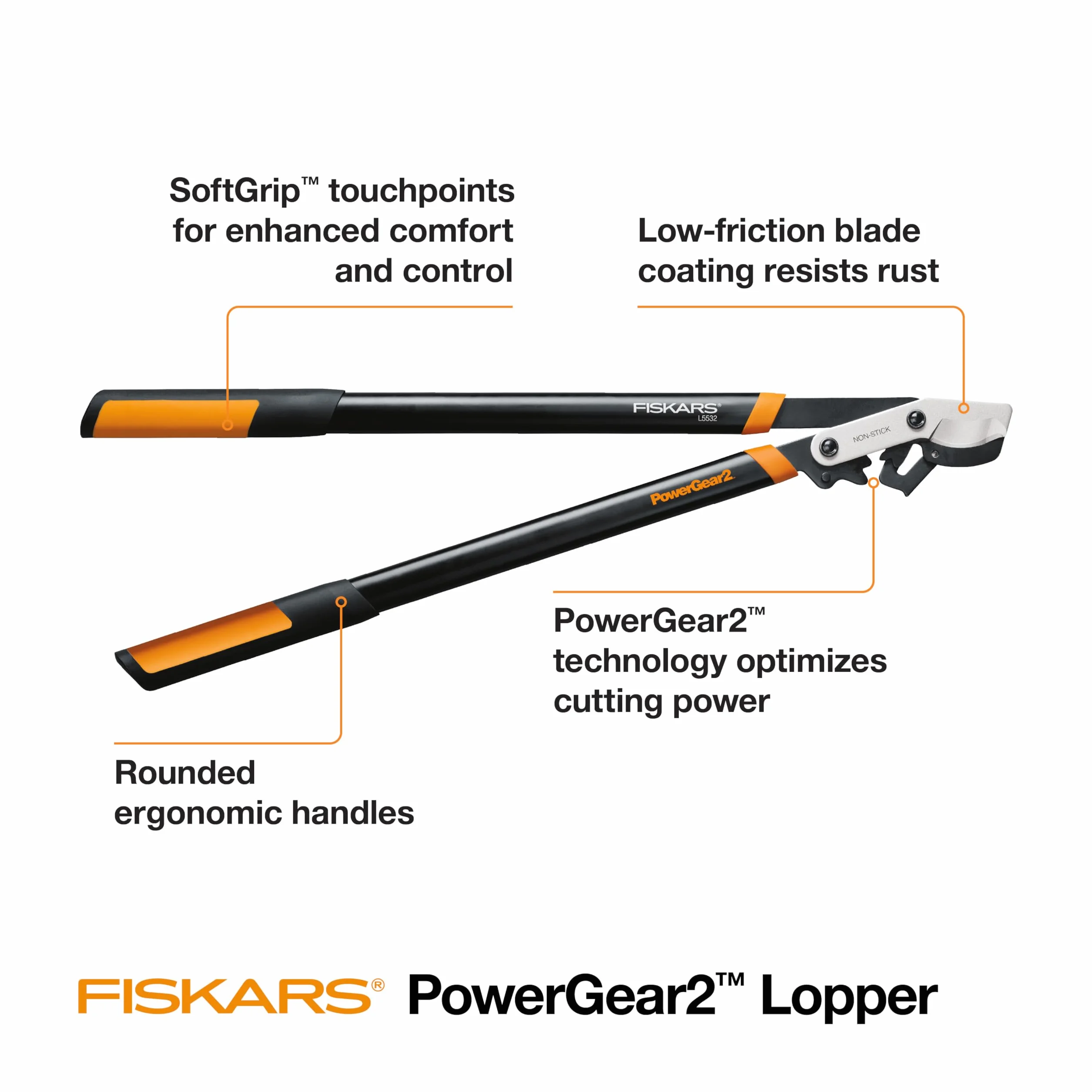 Fiskars PowerGear2 Lopper 32-calowy