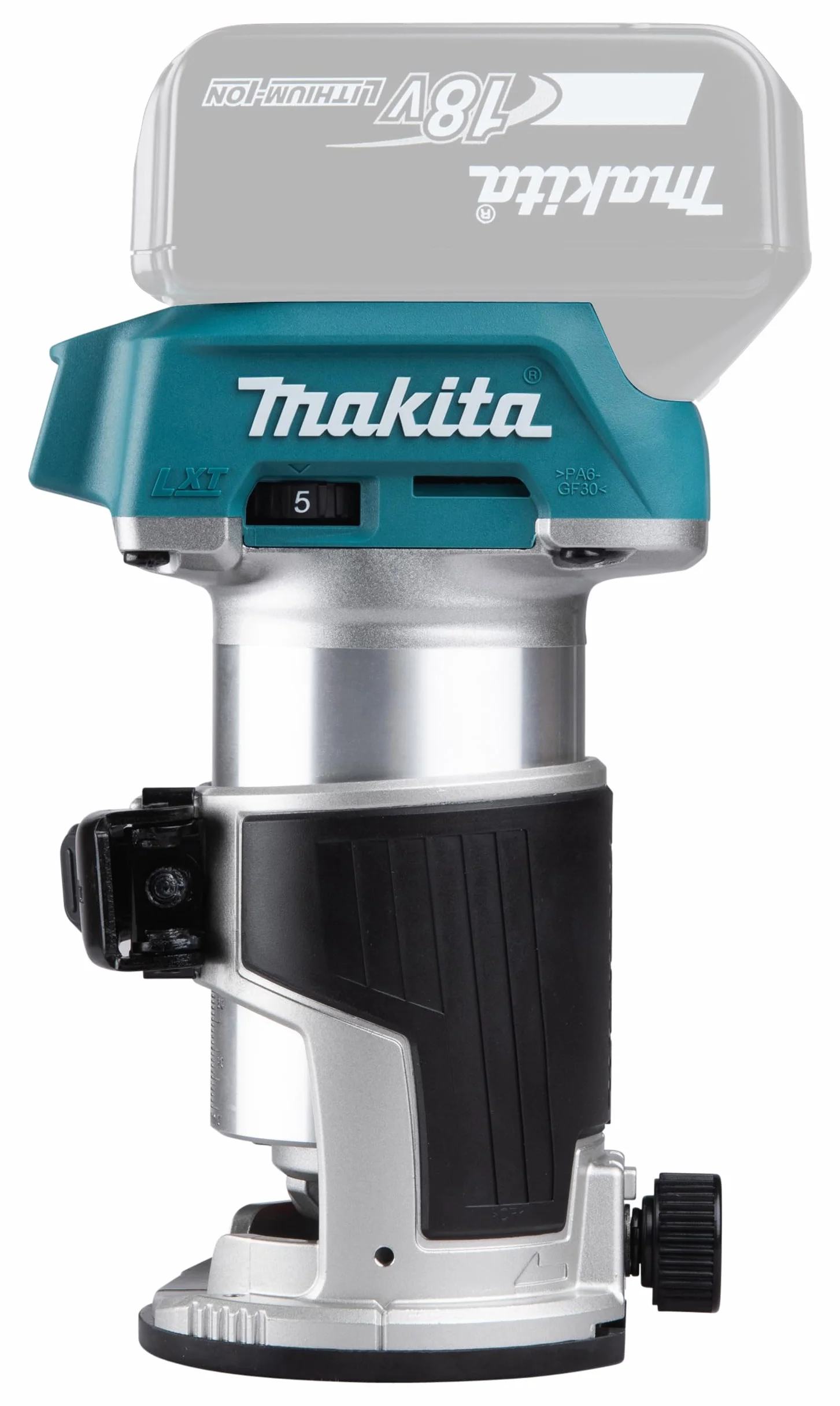 Makita DRT50ZJX2 Frezarka Wielofunkcyjna, 800 W, 18 V, Niebieski, 13.4 x 8.9 x 22.6 cm