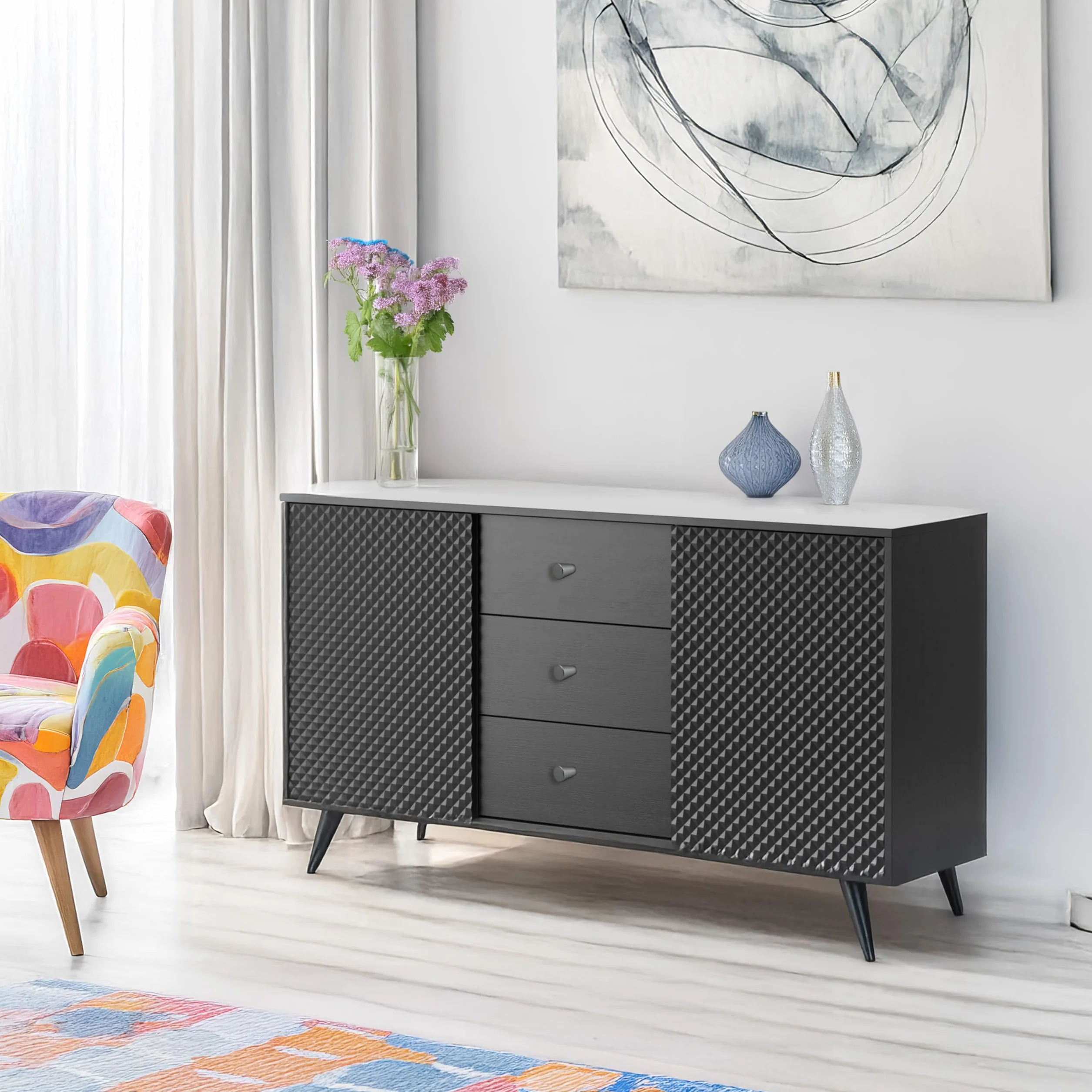 Gałki Cone do Szafek do Drzwi, Szuflad i Komód z wysokiej jakości aluminium [8 Sztuki, Okrągłe] Kolor: Złoto, Stylowy Design, Gałki Meblowe z Uchwytem na jeden otwór i śrubami
