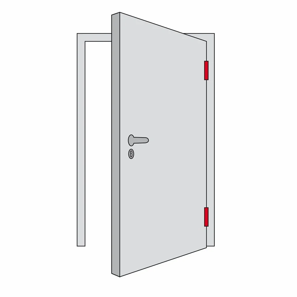 ABUS Rygiel pancerny do drzwi PR1400, srebrny, 10254
