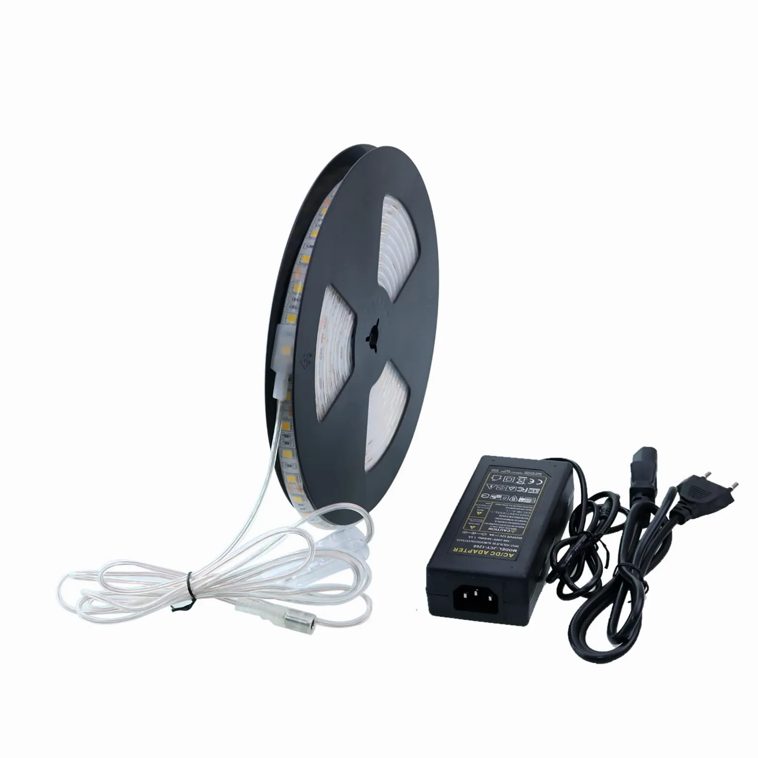 Wodoodporny silikonowy pasek świetlny LED IP68 12V (ciepła biel, 5)