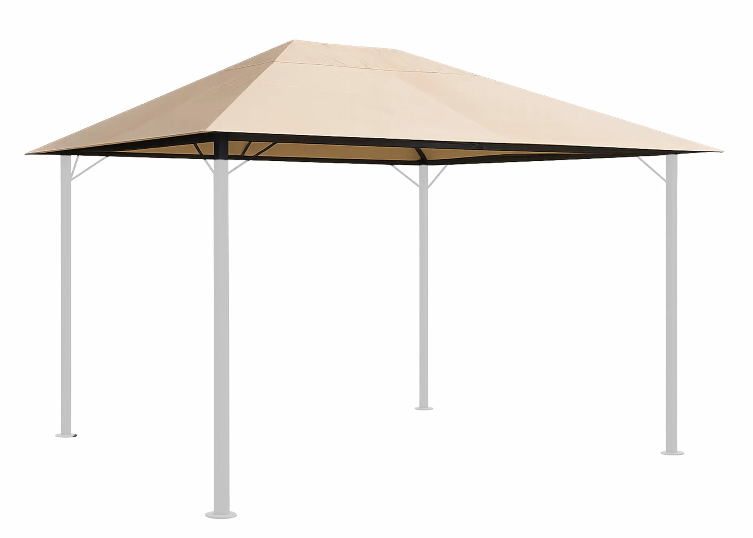 Quick Star zapasowy dach do pawilonu ogrodowego 3x4 m piaskowy