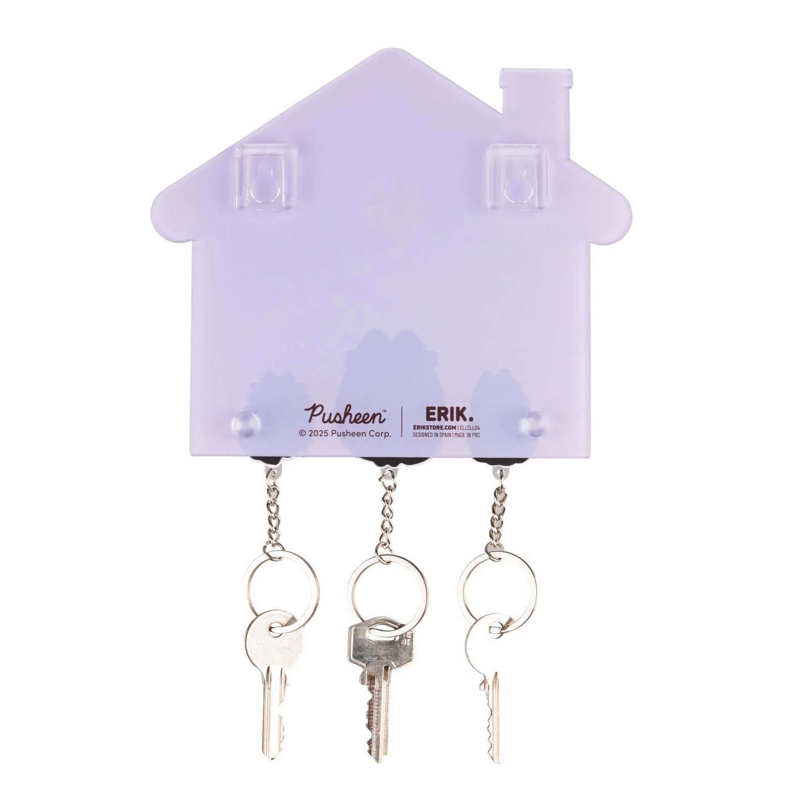 Grupo Erik Magnetic Key Holder For Wall With Keychains - Pusheen Gifts For Cat Lovers | Key Organiser With Magnetic Keyring, Home Decor, Hallway Decor | Pusheen Merchandise, New Home Gifts For Friends