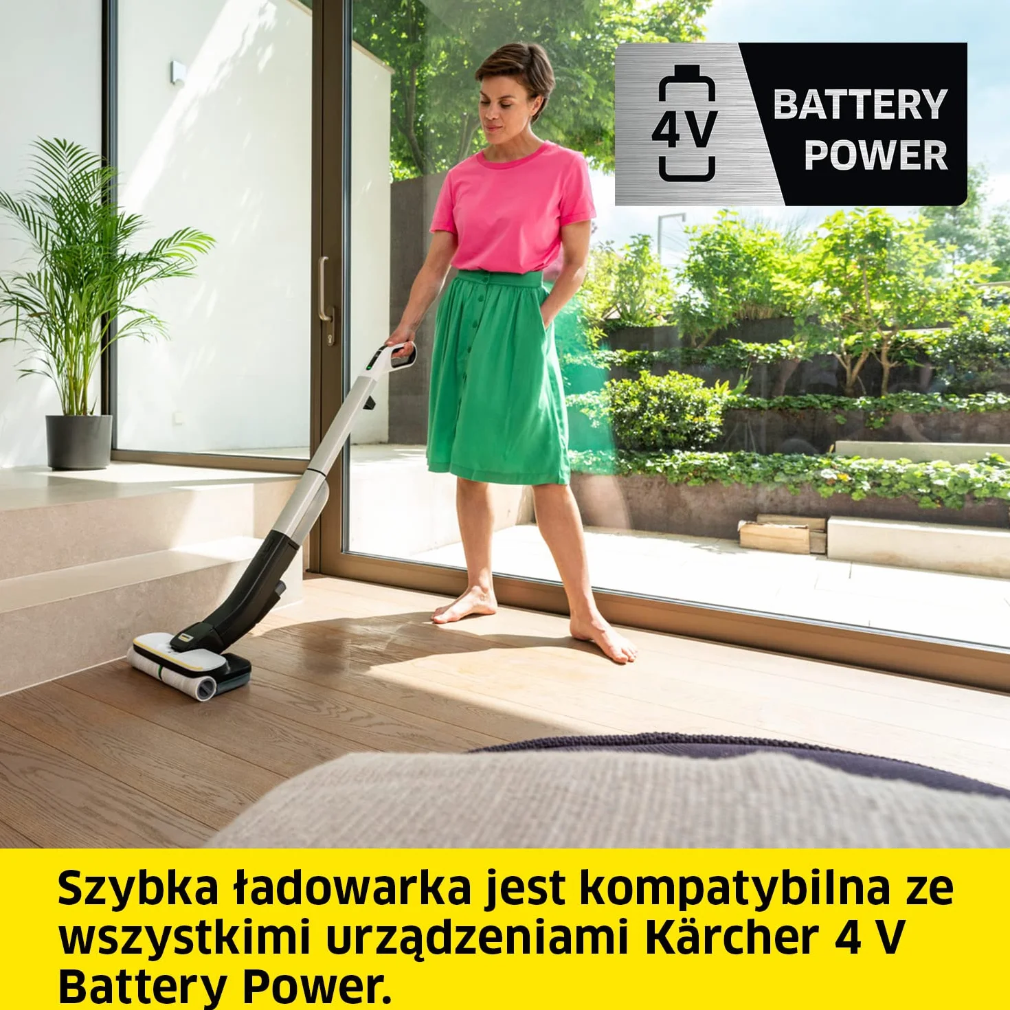Kärcher Fast Charger Duo Battery Power Szybka ładowarka 4 V, maks. prąd ładowania: 2 x 2,5 A, wyświetlacz LED