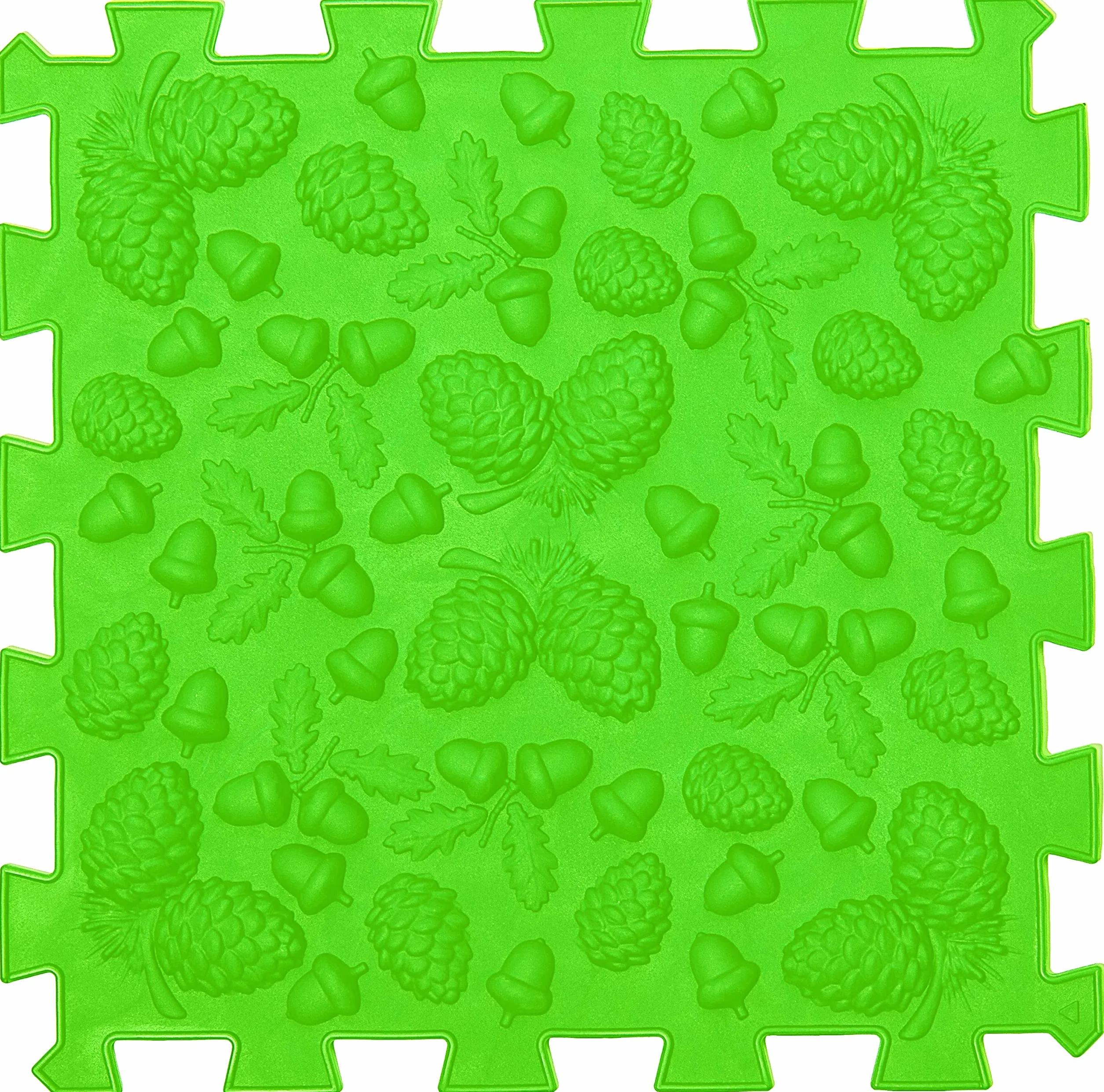Mata sensoryczna ortopedyczna do masażu stóp "Puzzle Mix" 16 elementów