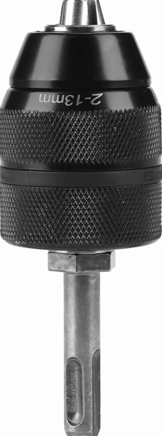 Adapter SDS, wszechstronna kompatybilność, adapter SDS Plus, szybkozaciskowy uchwyt wiertarski, pojemność 13 mm, do wiertarek udarowych i śrubokrętów, gwint 1/2-20UNF (3)