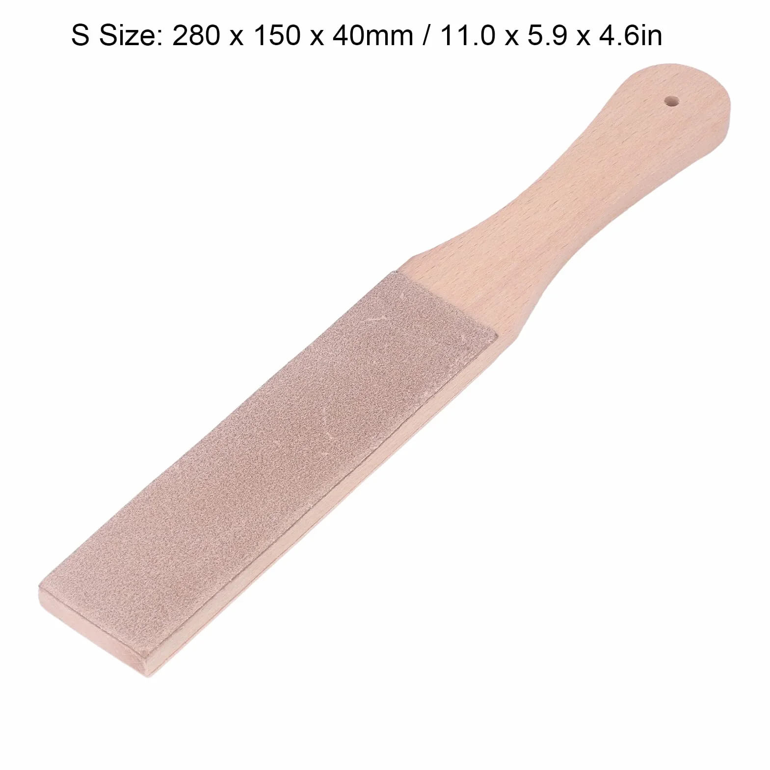 Dwustronny Sk¨®rzany Pasek do Ostrzenia, Zestaw do Majsterkowania i Obr¨®bki Drewna, Profesjonalny Przyrz?d do Honowania No?y