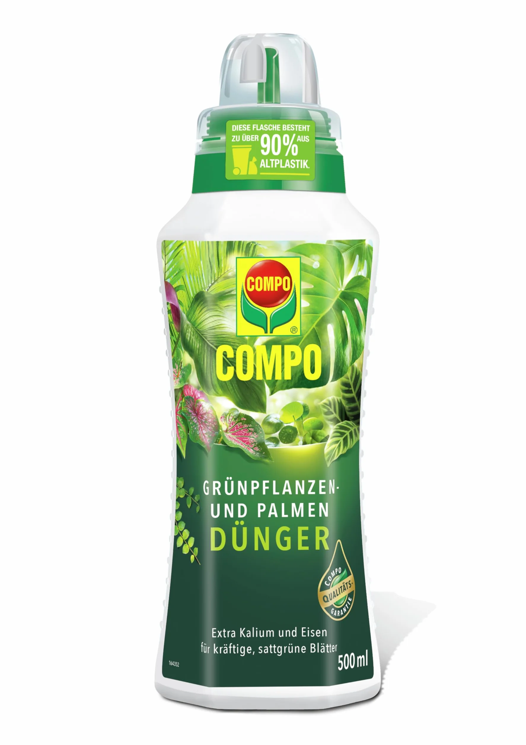 Compo Nawóz do roślin zielonych i palmowych 500 ml z potasem i żelazem