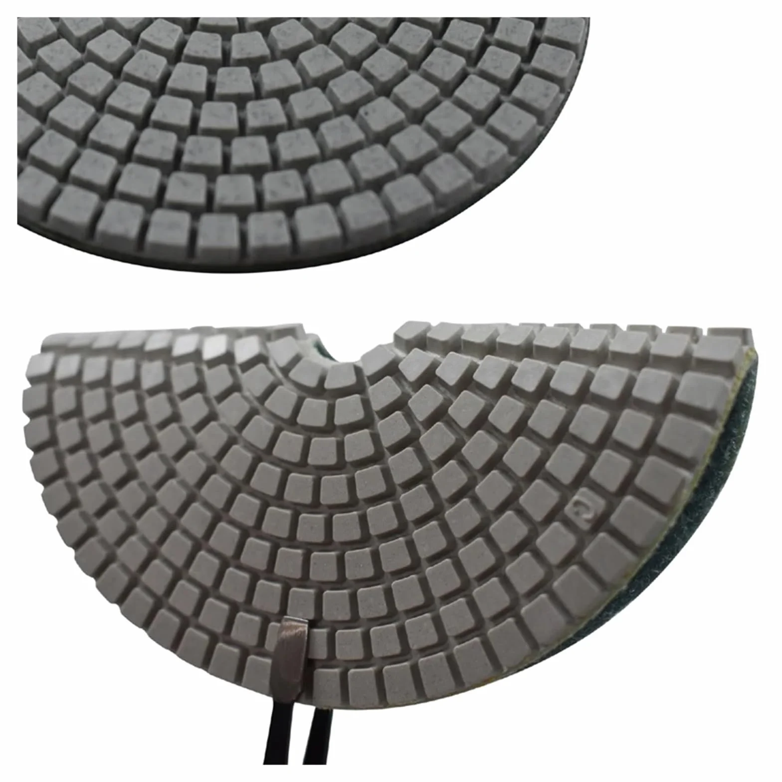 Diamentowe podkładki polerskie, Diamentowa tarcza polerska na mokro 3-7 cali do marmuru, granitu i betonu Opakowanie 7 lub 10 sztuk, mieszane ziarno(50,4 inch)
