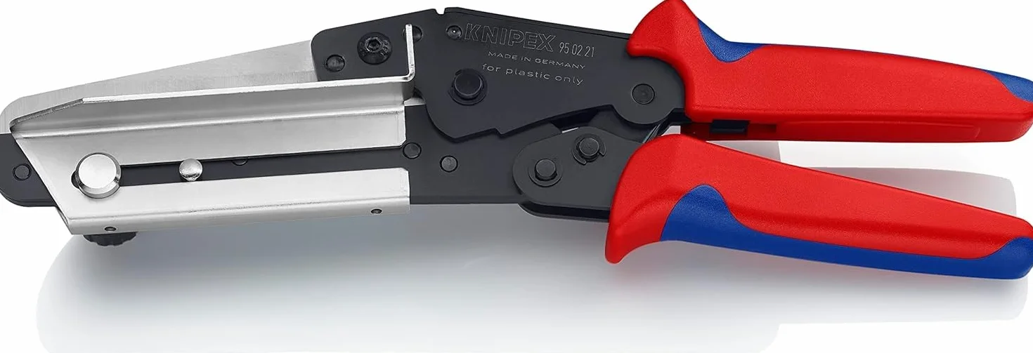 KNIPEX Nożyce do tworzywa sztucznego również do korytek kablowych z osłonkami wielokomponentowymi 275 mm, 95 02 21