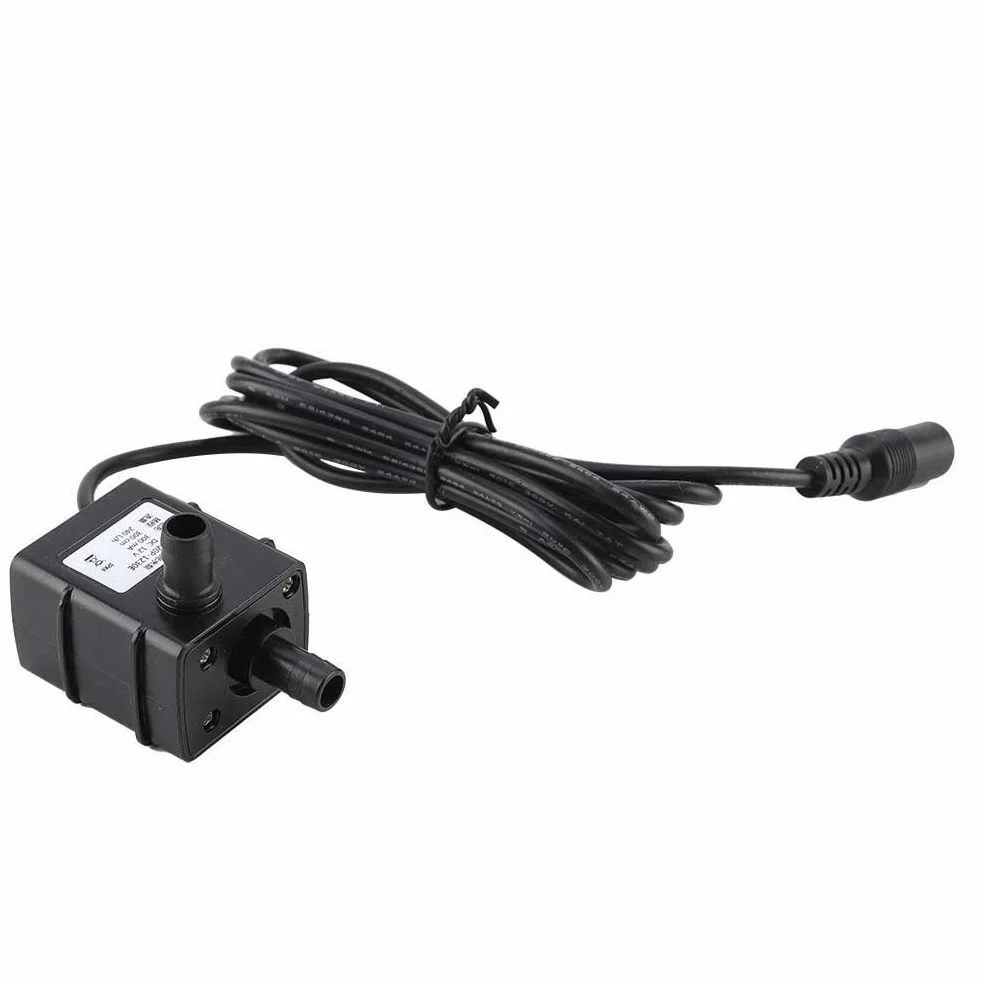 DC12V 3M 240L/H bardzo cicha pompa solarna fontanna mikro bezszczotkowa pompa zatapialna silnikowa pompa wodna do basenu, ogrodu, akwarium