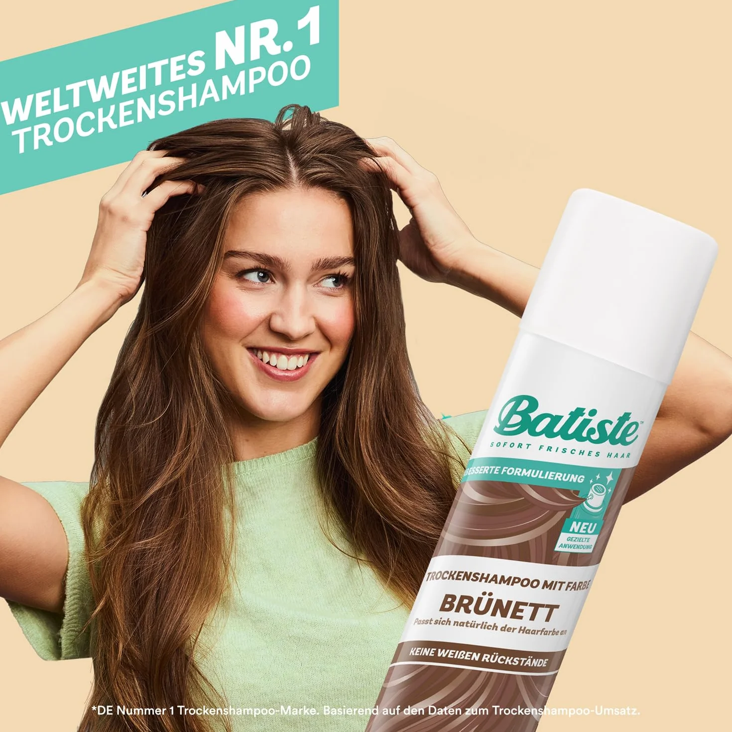 Batiste Medium Brown & Brunette Suchy szampon
