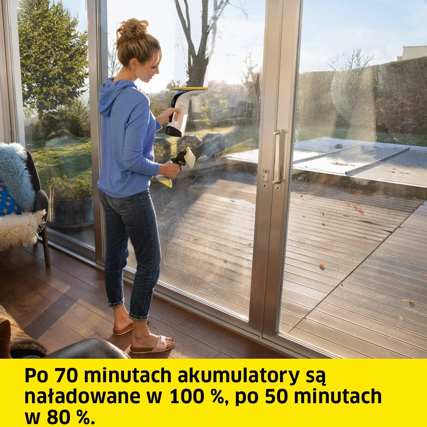 Kärcher Fast Charger Duo Battery Power Szybka ładowarka 4 V, maks. prąd ładowania: 2 x 2,5 A, wyświetlacz LED