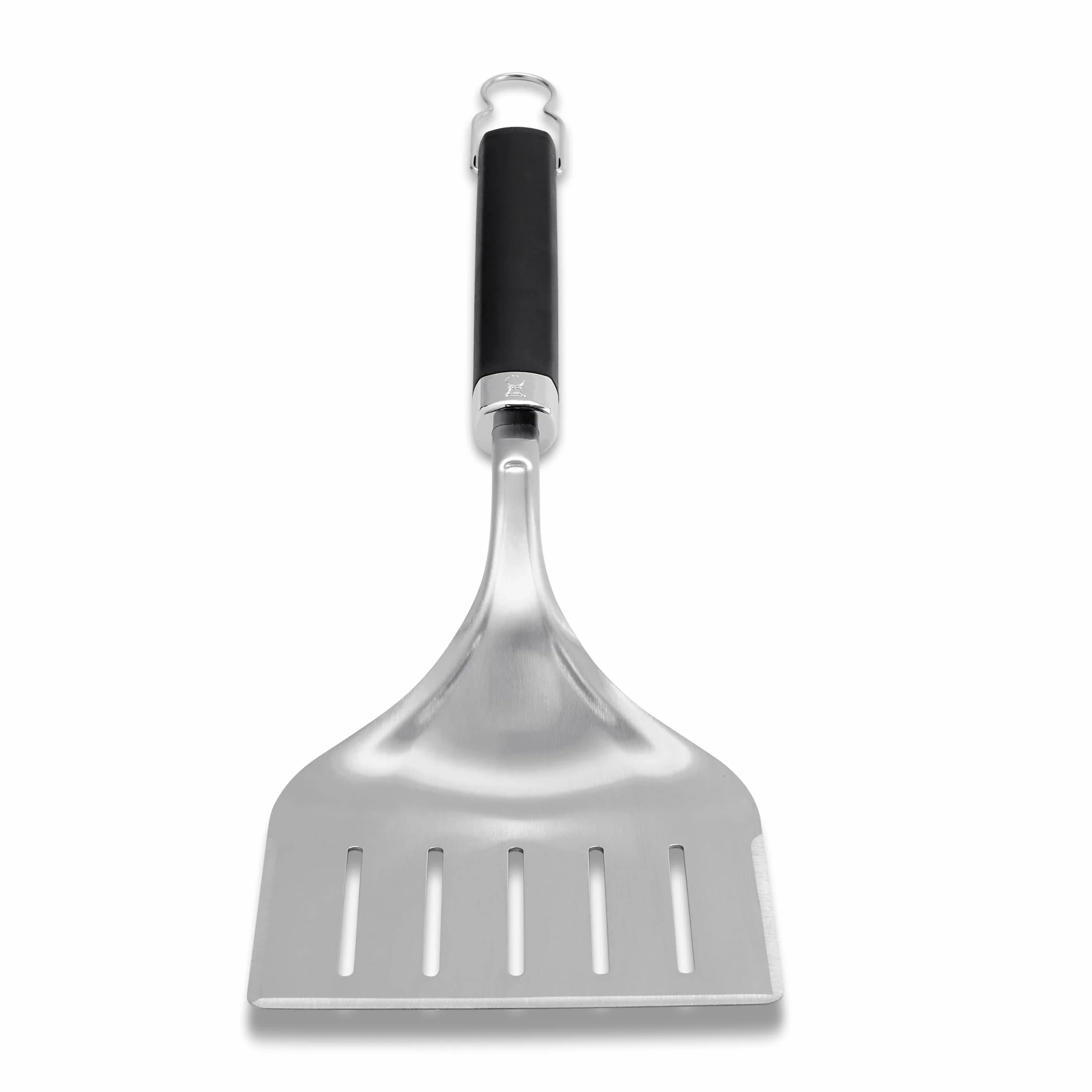 Weber Premium Łopatka Szeroka 45cm Stal Nierdzewna Trzy Ostre Krawędzie Czarny Srebrny