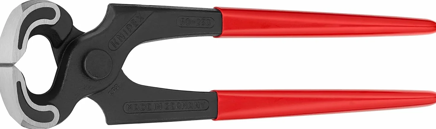 KNIPEX Obcęgi do gwoździ z tworzywa sztucznego, powlekane 250 mm, 50 01 250