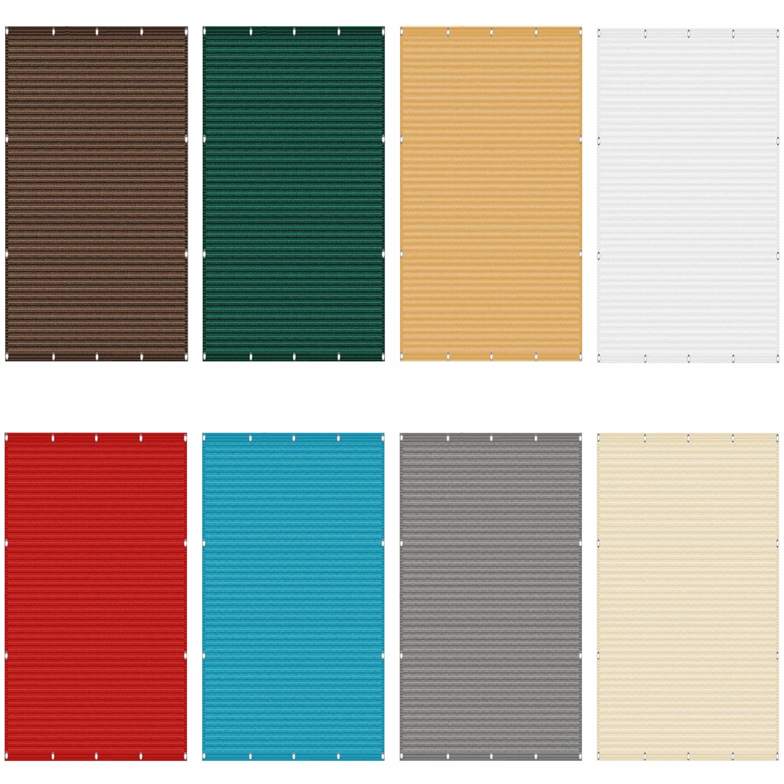 Zasłona Balkonowa 75 x 580 cm Z HDPE 220G M², Ochrona Przed Promieniowaniem Uv, Odporna Na Rozdarcia, Ogrodzenie Prywatności W Ogrodzie, Kolor kremowy