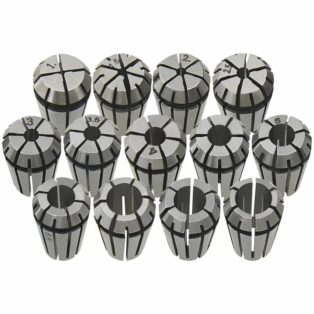 Stalowy zestaw narzędzi tokarskich z zakresem mocowania 1-7 mm do frezowania CNC, wiercenia, gwintowania, grawerowania, warsztatu, obróbki metalu, obróbki drewna
