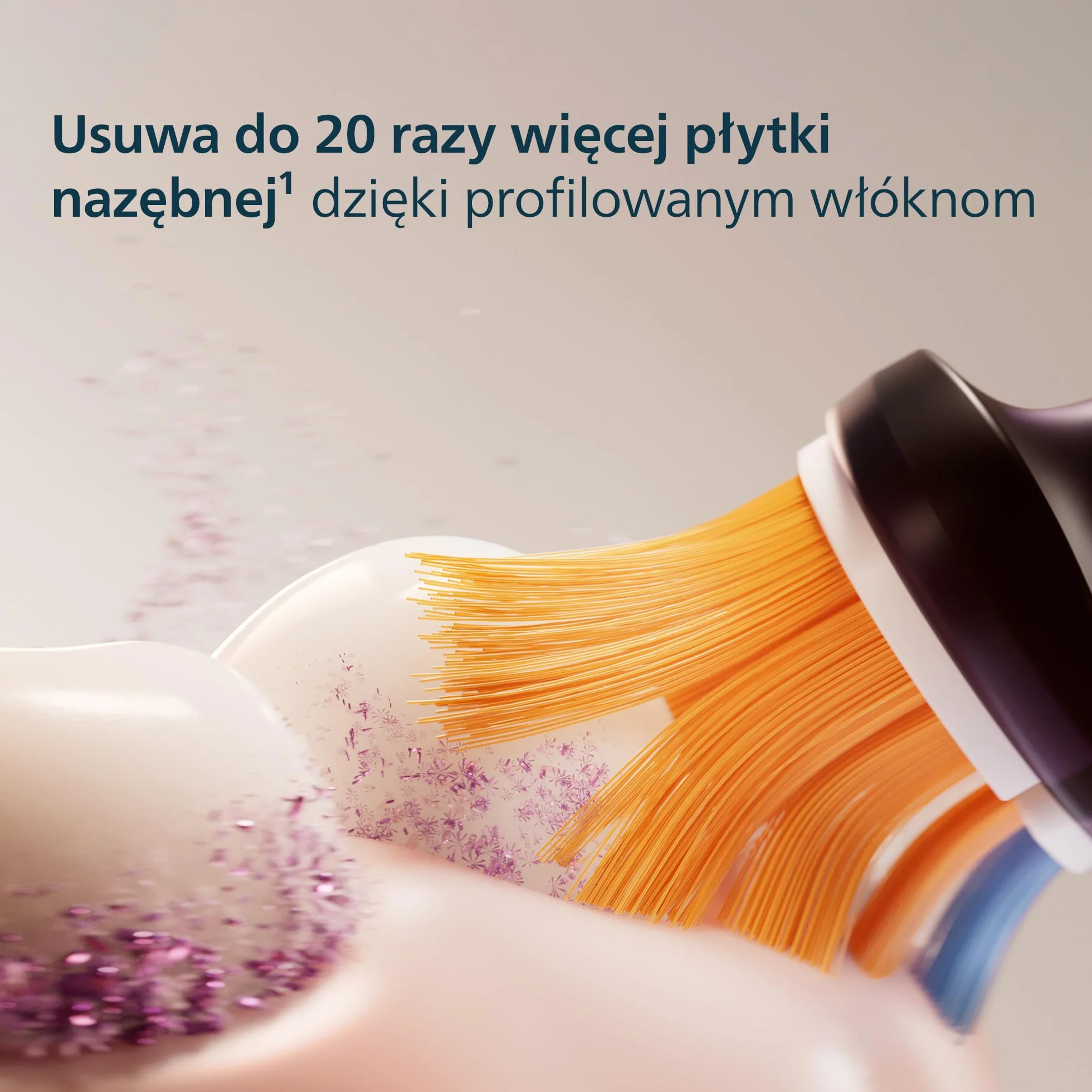 Philips Sonicare A3 Premium All-in-One, oryginalne wymienne główki szczoteczki, kolor czarny, 6 sztuk w opakowaniu, HX9096/88, Nowy