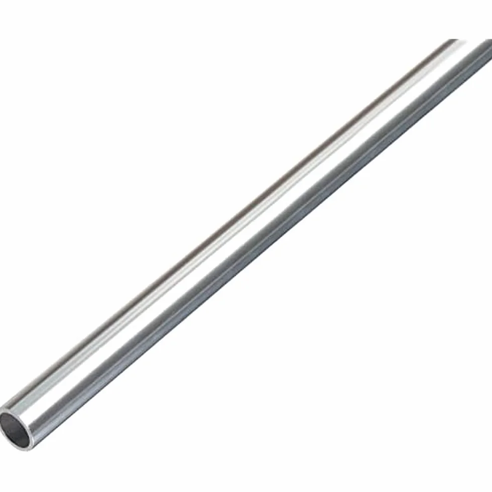 Alberts 488383 Rura okrągła | aluminium, design chromowany | 1000 x 8 x 1 mm