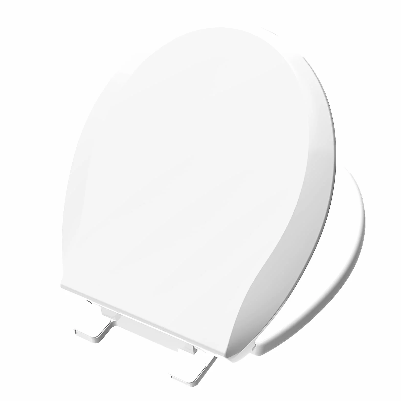 Aünsffer Deska sedesowa, okrągła, 40 cm, ciche zamykanie, łatwa instalacja i szybkie odpinanie, deska sedesowa, powolne zamykanie, 2 lata wsparcia, materiał PP bezpieczny łatwy do czyszczenia,