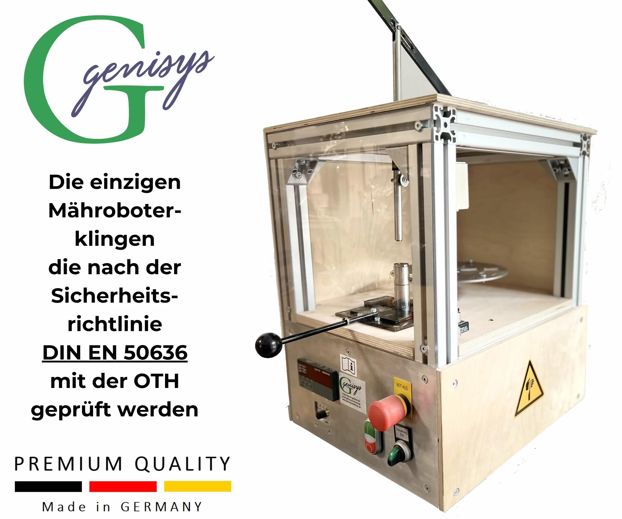 30 ostrzy zamiennych, kompatybilnych z Worx Landroid, Ecovacs Goat, LandXCape, Practixx, Scheppach, Kress, ostrza robotami koszącymi LongLife [1 otwór, odporne na pękanie]