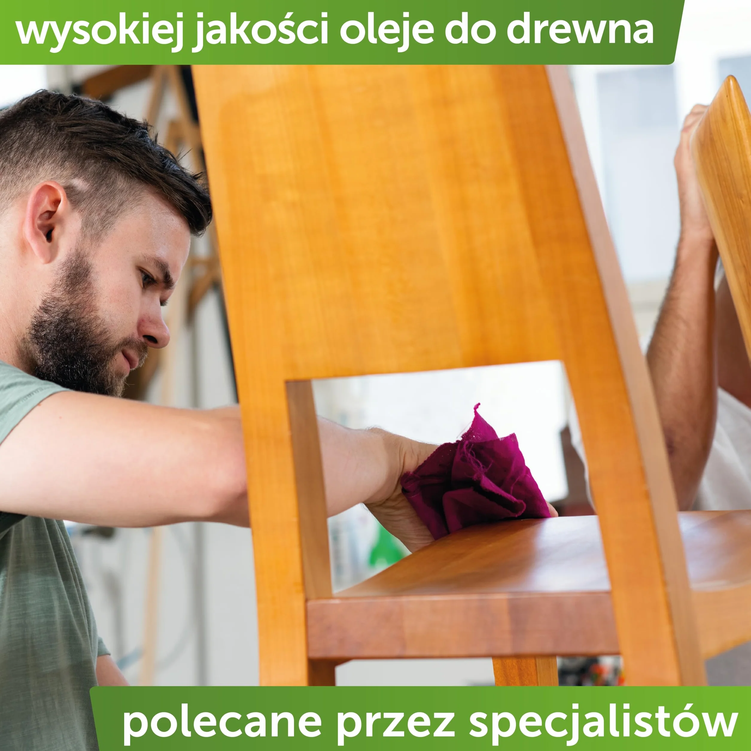 Nordicare olej lniany [500ml] do ochrony drewno i lakieru wnętrz