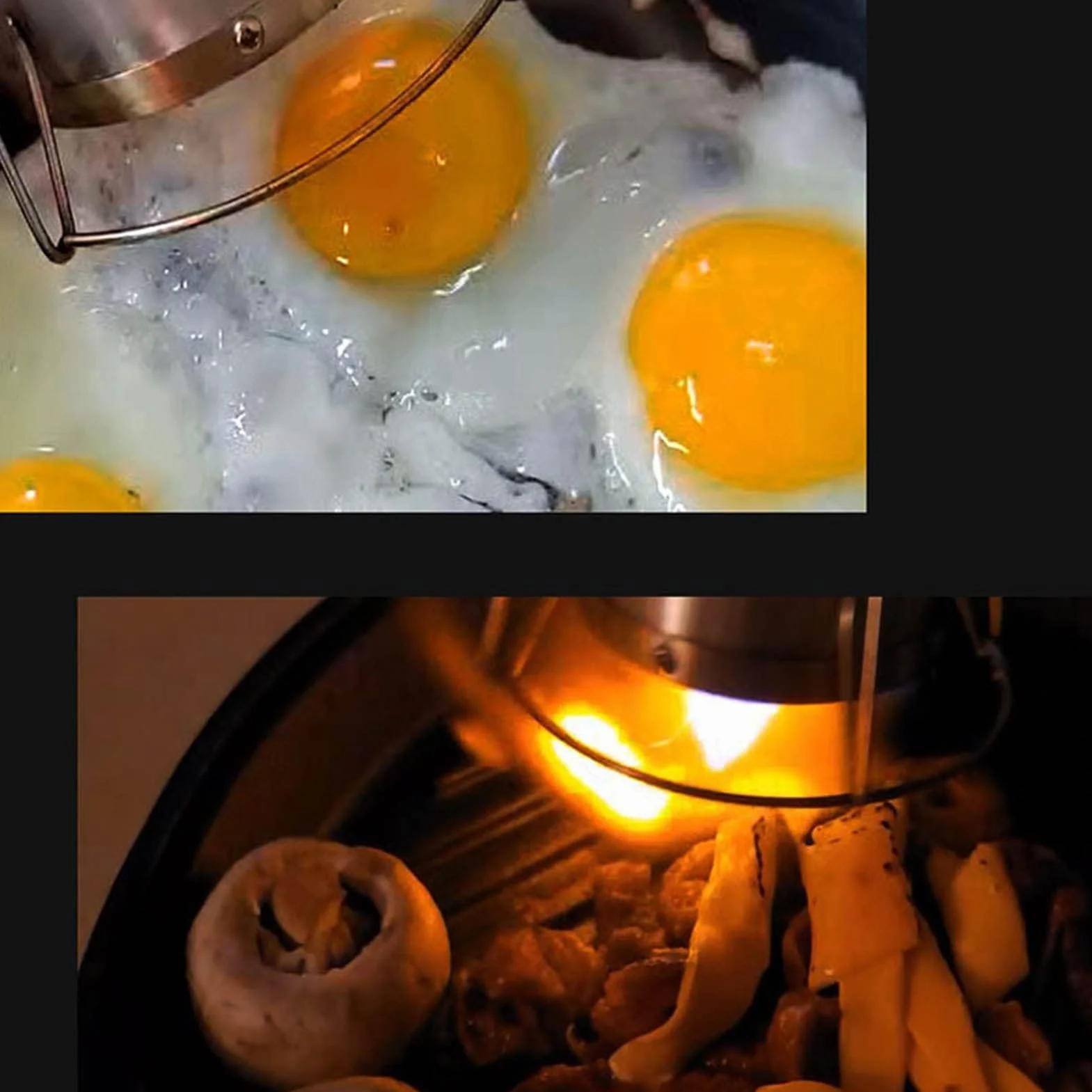 Kulinarna nasadka palnika kuchennego, stal nierdzewna, bezdymny adapter miotacza ognia, podwójna kratka do pieczenia, nasadka palnika do restauracji, grilla, kuchni w domu