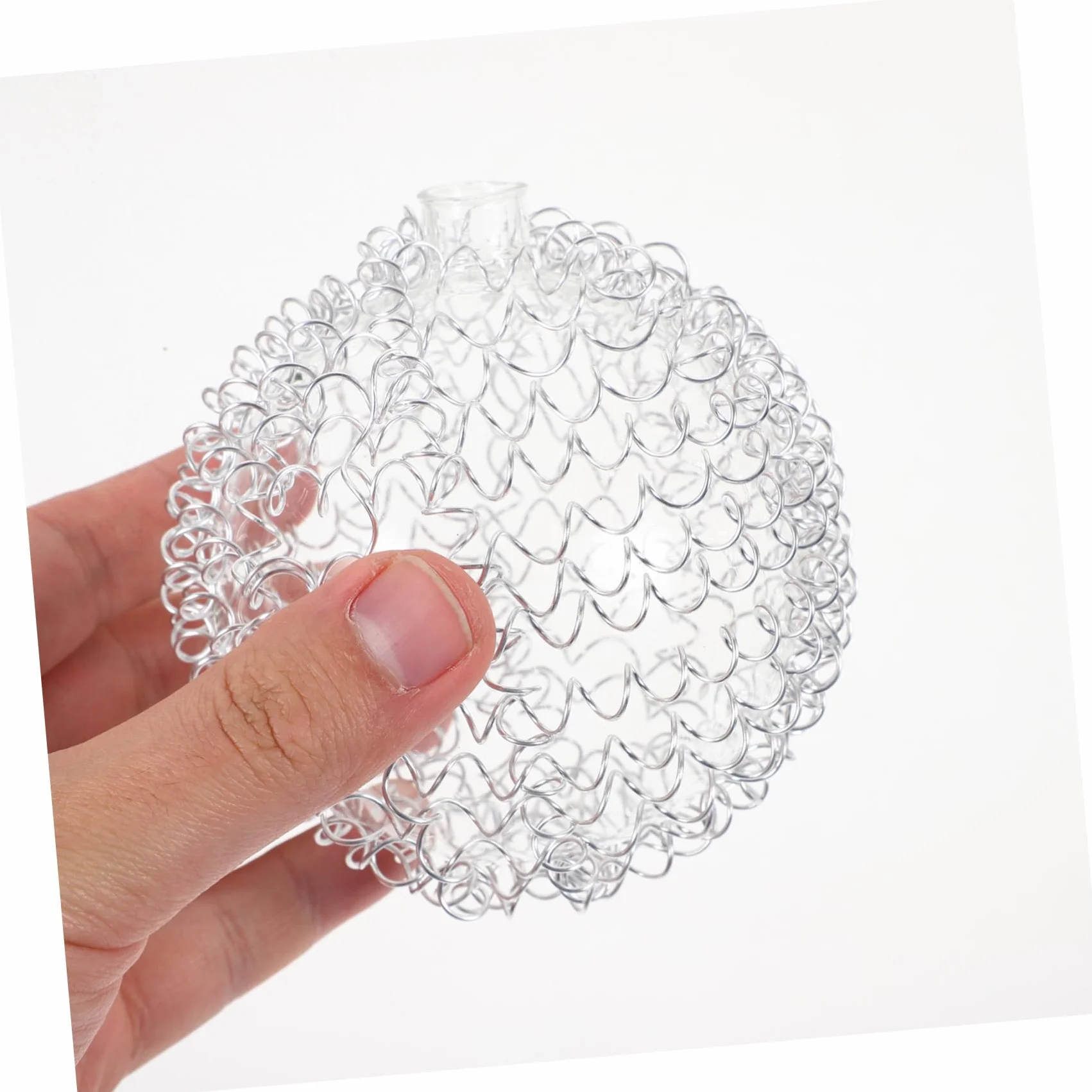 VALICLUD Aluminiowy Klosz Kulisty Do Lamp Stołowych Nowoczesny Abażur z Drutu i Szkła Wymienny Klosz Do Elegancki Design