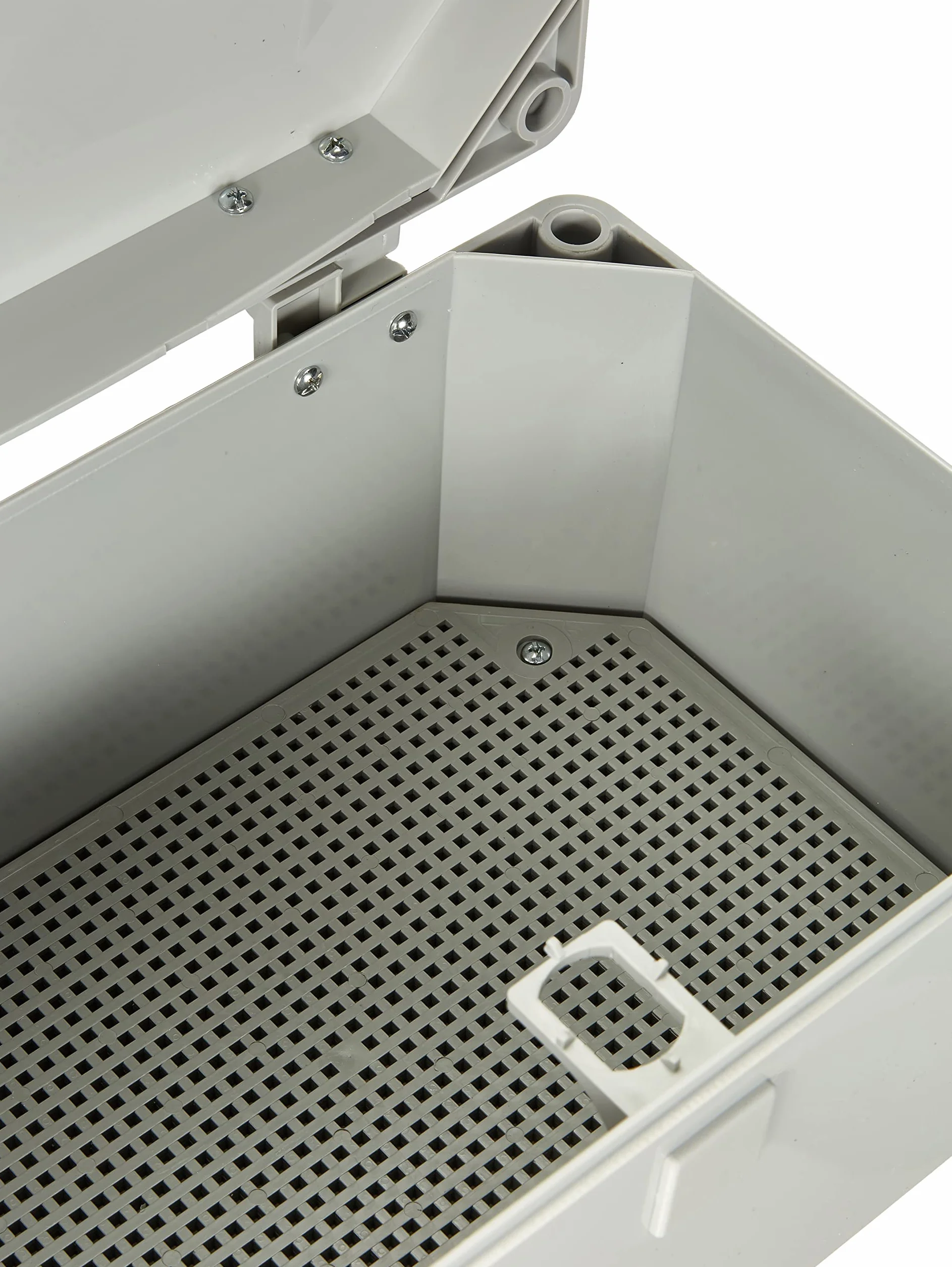 ELEKTRO-PLAST Szafka sterownicza UNI-mini z zamkiem 300 x 200 x 160 mm natynkowa szafa rozdzielcza obudowa przemysłowa skrzynka sterownicza 43.01 IP65 5900, biała