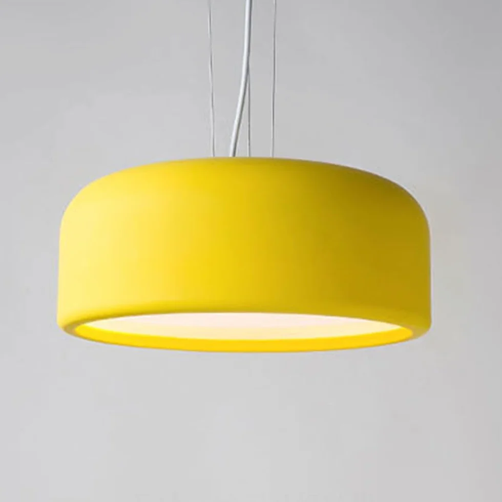 Zielona nowoczesna wisząca lampa sufitowa duży abażur styl skandynawski minimalistyczna lampa wisząca Macaron kolorowa lampa sufitowa do przedpokoju, wyspy kuchennej, stołu jadalnego, baru, salonu