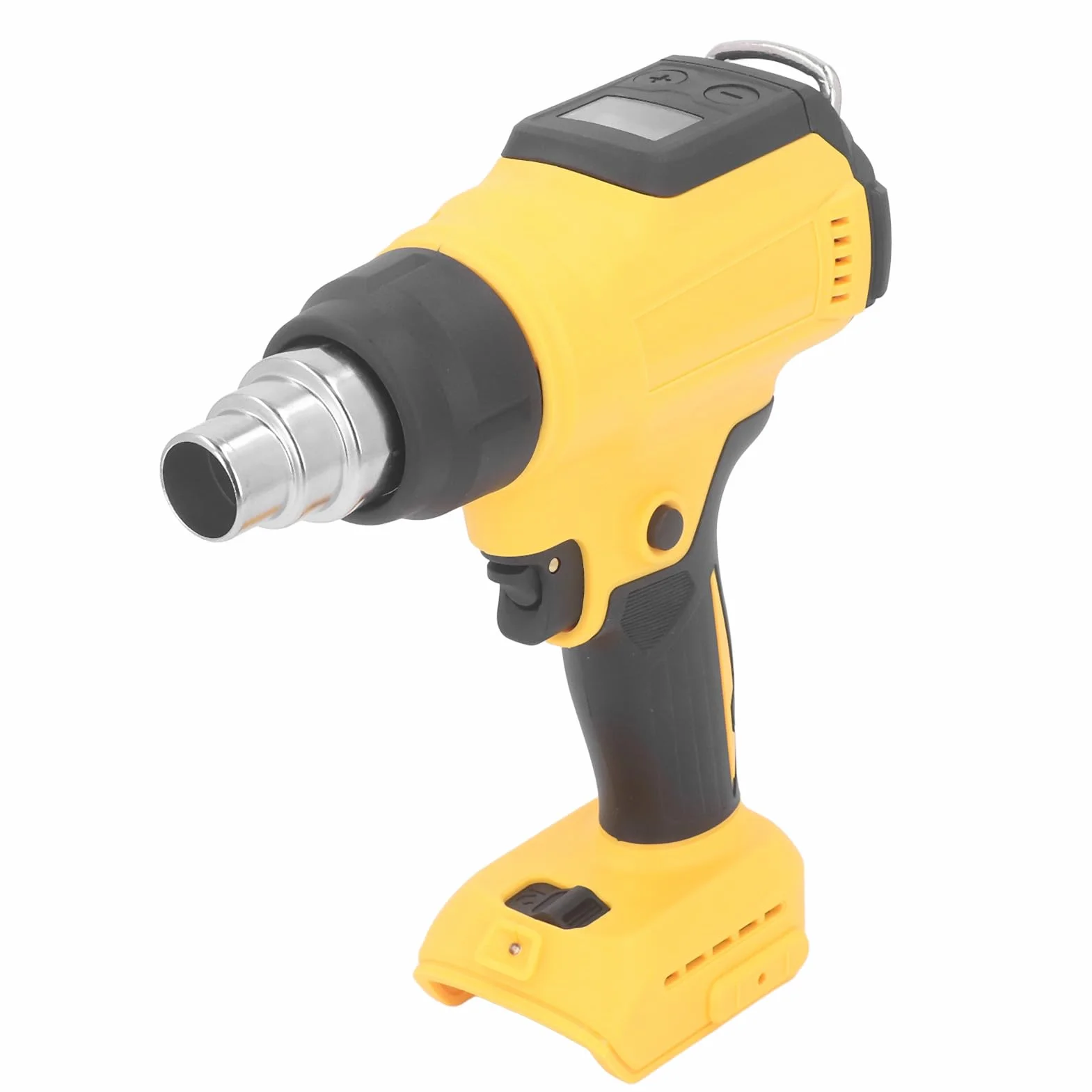 Pistolet na gorącą wiatrówkę, Bezprzewodowa Opalarka 300 W, Szybkie Nagrzewanie, Dobra kompatybilność, Ceramiczny rdzeń Grzejny 30-550 ℃ z 3 Dyszami do żywicy Epoksydowej