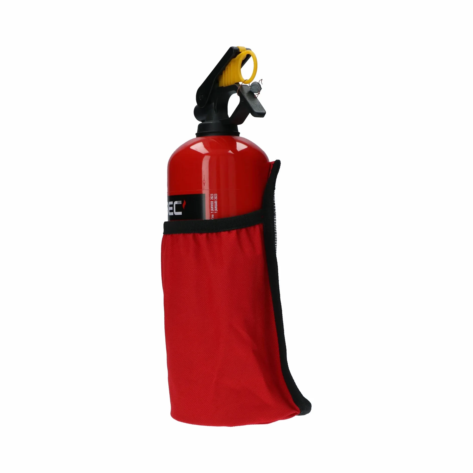 Carpoint 140911 Case for Fire Extinguisher 1 kg, Black