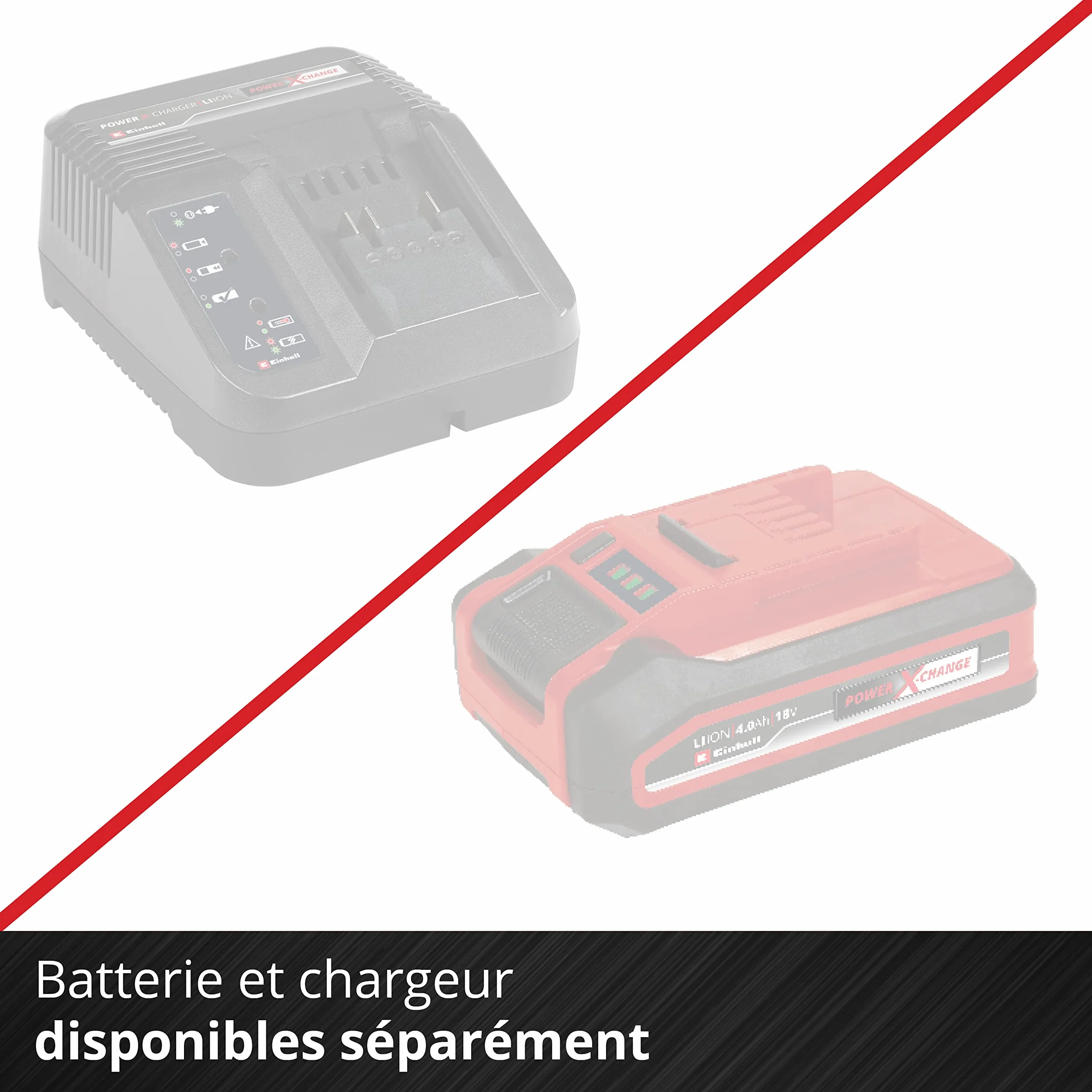 Einhell Wkrętarka udarowa akumulatorowa TP-CW 18 Li BL Solo Power X-Change (litowo-jonowa, 18 V, 215 Nm, oświetlenie LED, adapter do bitów do wkręcania, bez akumulatora i ładowarki)