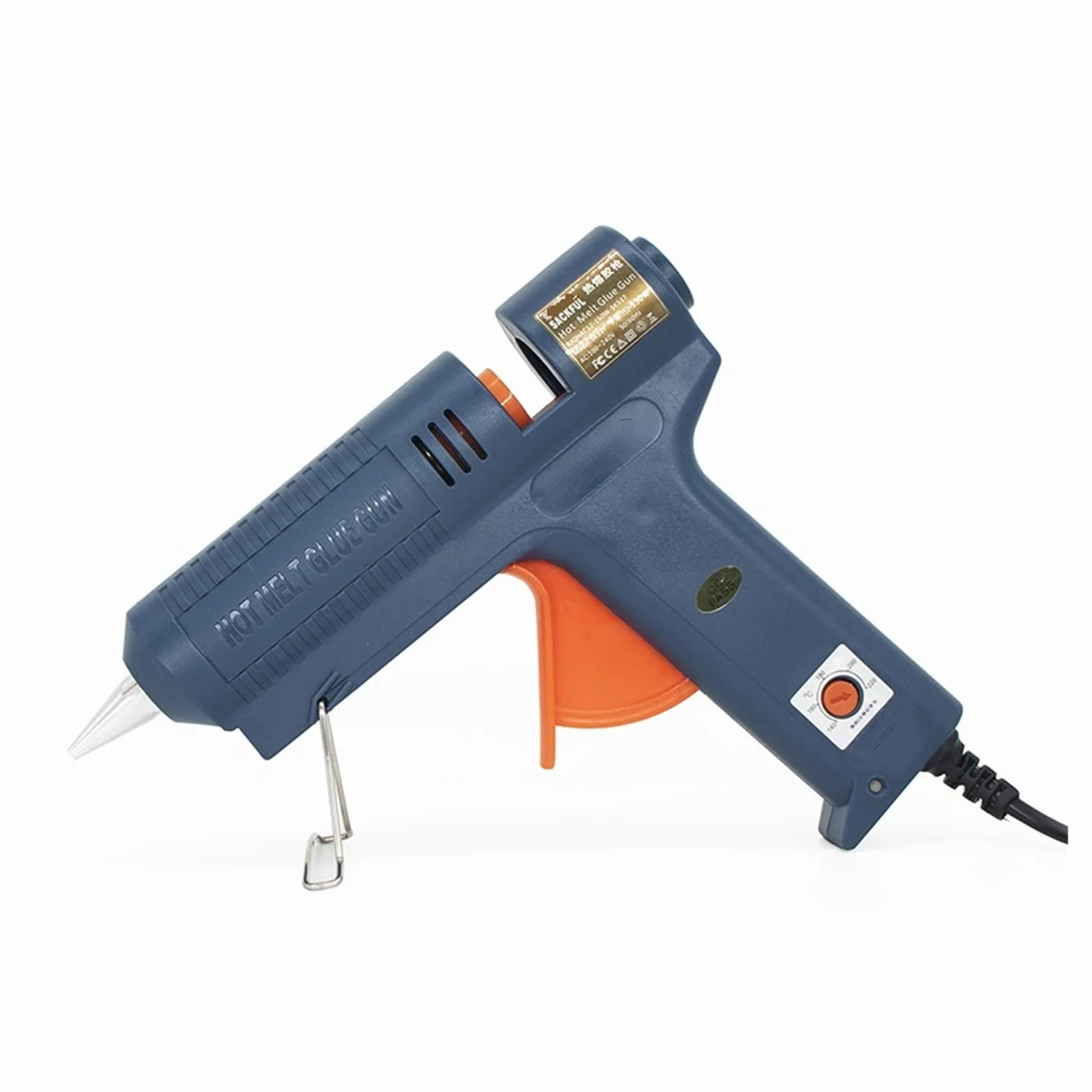 Zestaw pistoletu do klejenia na gorąco 150W pistolet do klejenia na gorąco regulowana temperatura pistolet do klejenia na gorąco do 11mm klej w sztyfcie strona główna naprawa diy narzędzia ręczne pist