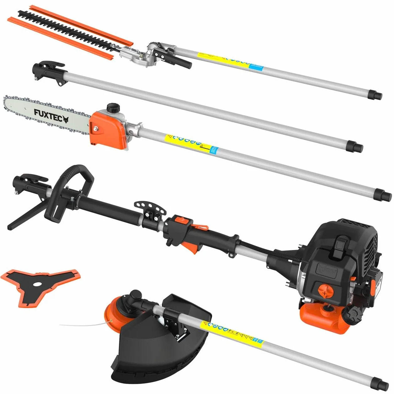 FUXTEC FX-MT152E Wielofunkcyjne Narzędzie Spalinowe 52 cm3 3 KM 5 w 1