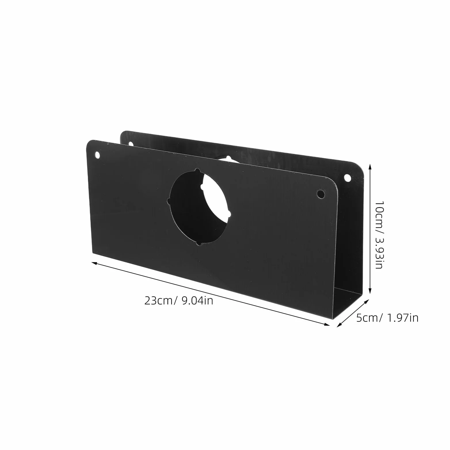 Blokada drzwi ze stali nierdzewnej ciężka płyta ochronna z zatrzaskiem Du odporna na zużycie pokrywa mocująca bezszwowa integracja 23 x 10 x 5 cm dla Home Securi