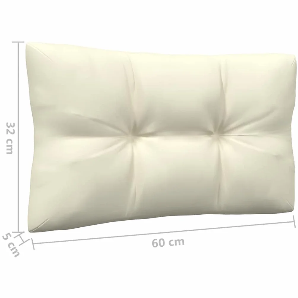 vidaXL 3-osobowa sofa ogrodowa z poduszkami, drewno sosnowe
