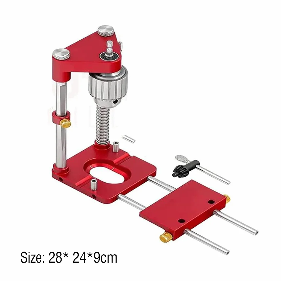 Lokalizator do obróbki drewna, przenośny wiertła do obróbki drewna, urządzenie lokalizujące, prowadnica Punch Locator Drill Guide wiertarka stojak wiertarska wiertarka mate prowadnice wiertnicze Bench Drill Press Stand