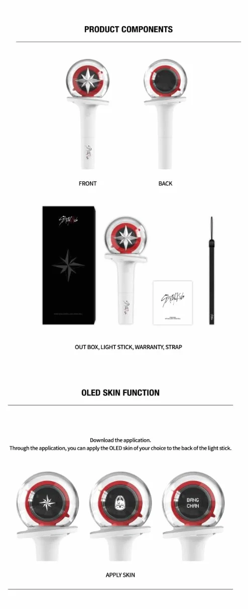 Stray Kids Oficjalny Light Stick Ver.2