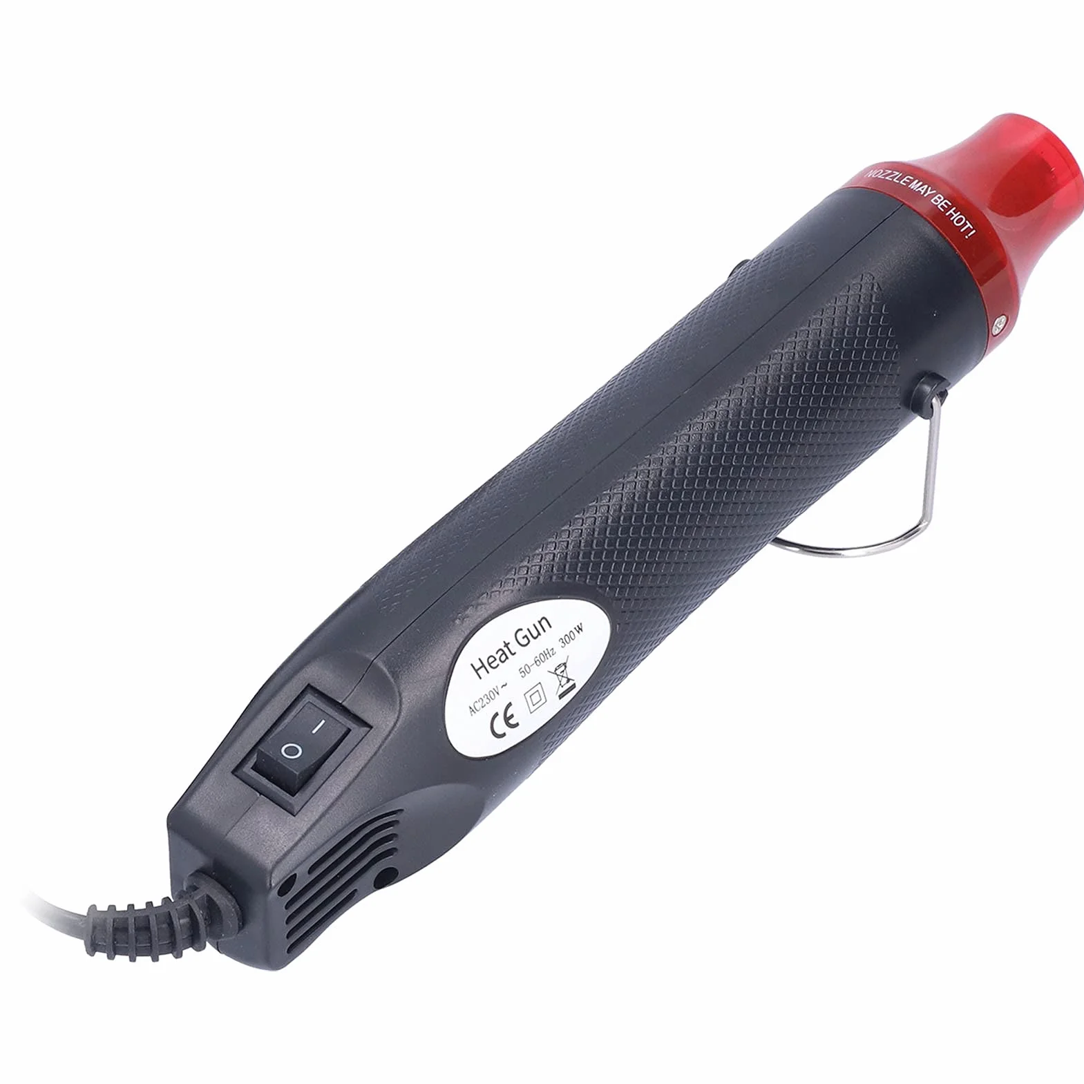 Pistolet na gorące powietrze 390℉, Mini pistolet na gorące powietrze Wytrzymały trwały przenośny wygodny szerokie zastosowanie do projektów DIY (wtyczka UE 230 V)