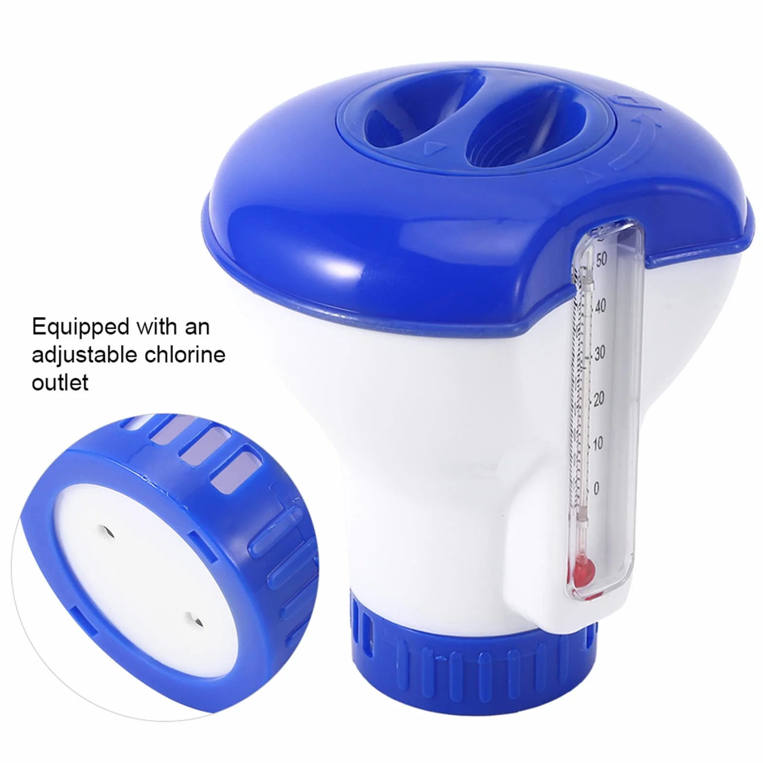 Tabletki chloru 1,5 cala dozownik basenu Zestaw do czyszczenia 100 g