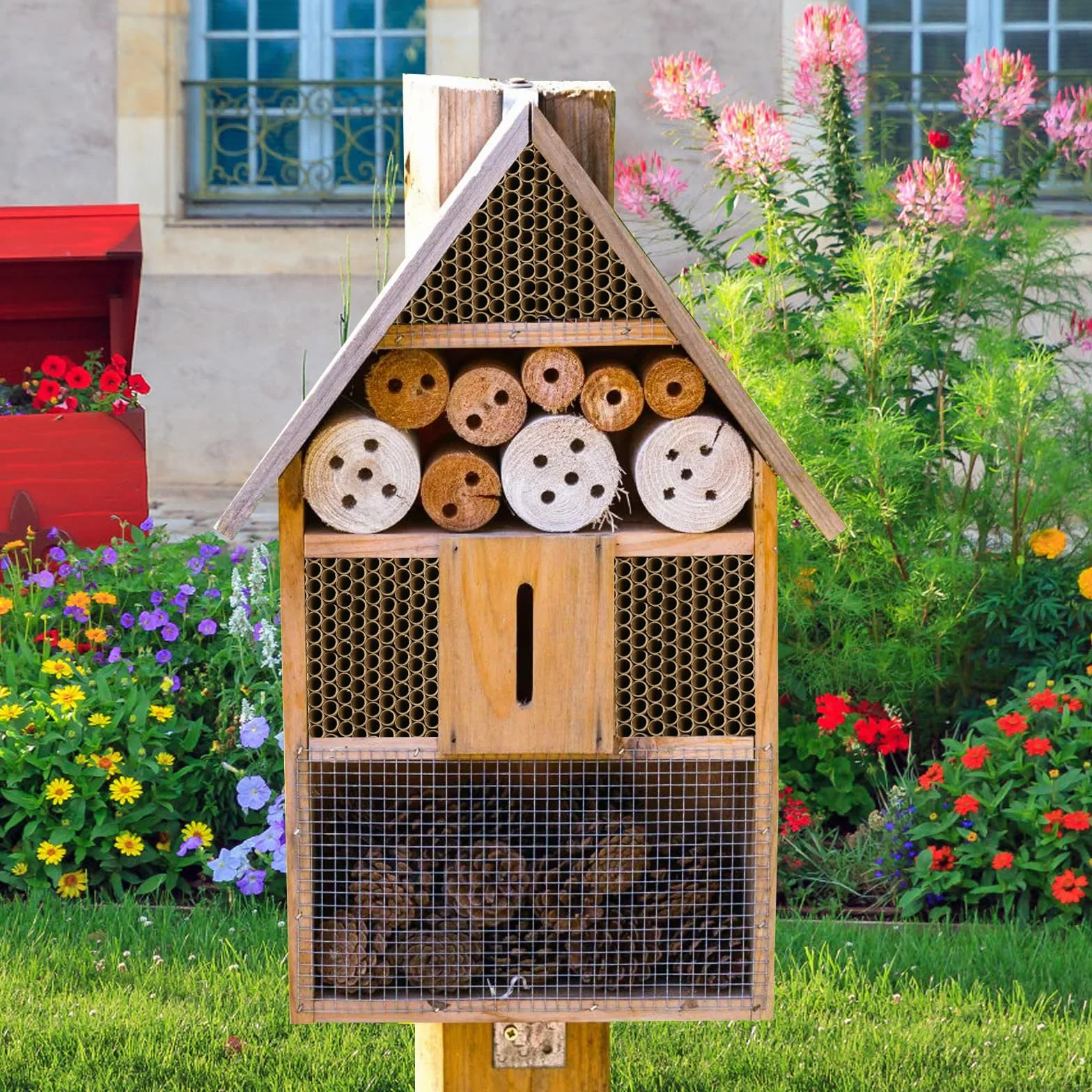 100 sztuk Mason Bee Tubes, 15 cm długości, wkład kartonowy do napełniania pszczelarza, Mason Bee Nesting Paper Tubes, do Mason Bee House, Bee House, Bee Hotele, Domek dla pszczół, tuleje lęgowe dla