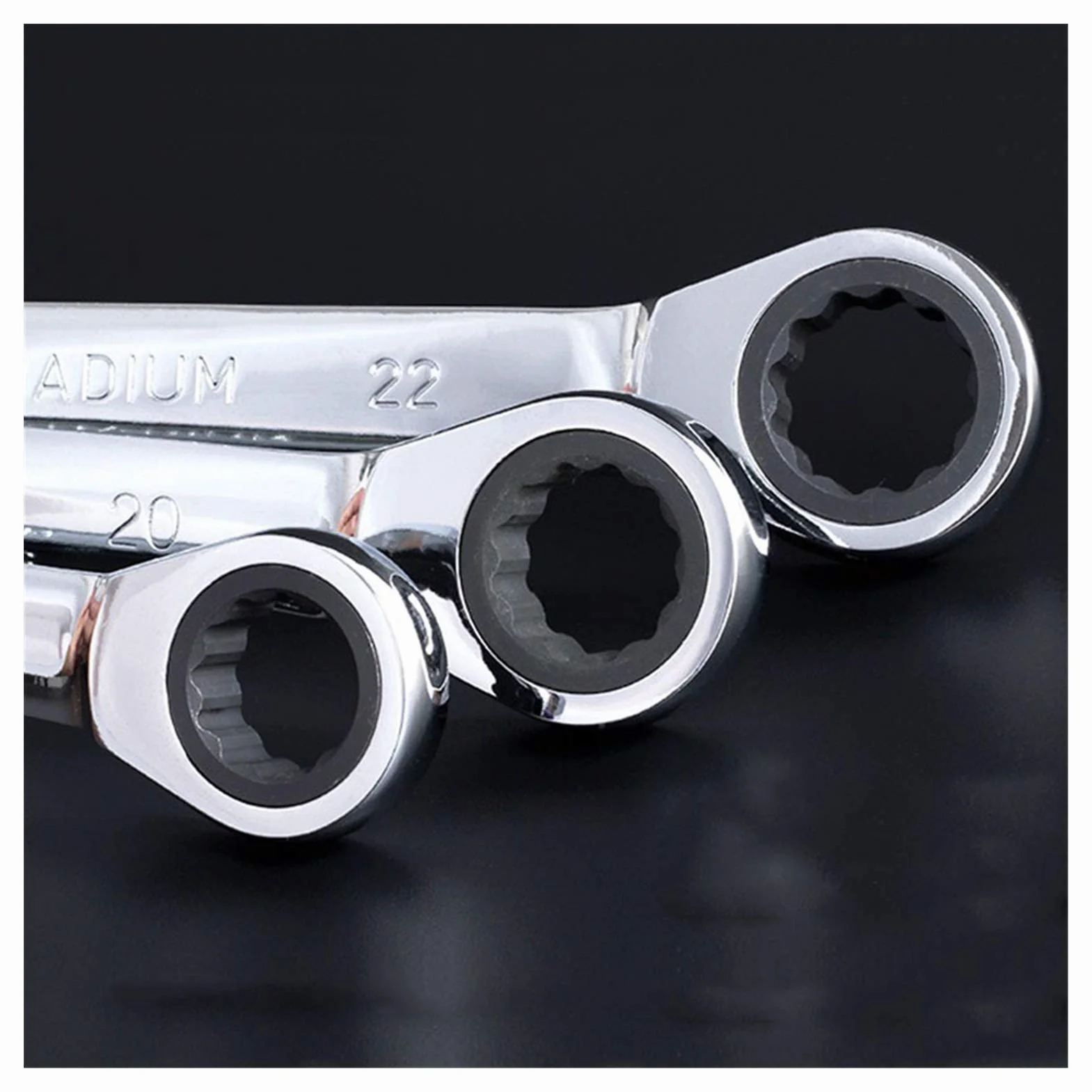 Zestaw kluczy grzechotkowych, zestaw kluczy płasko-oczkowych 1 szt. Zestaw kluczy 5,5–32 mm Klucz Narzędzie wielofunkcyjne Klucz klucze grzechotkowe Klucz uniwersalny Klucz grzechotkowy 17 mm (Color