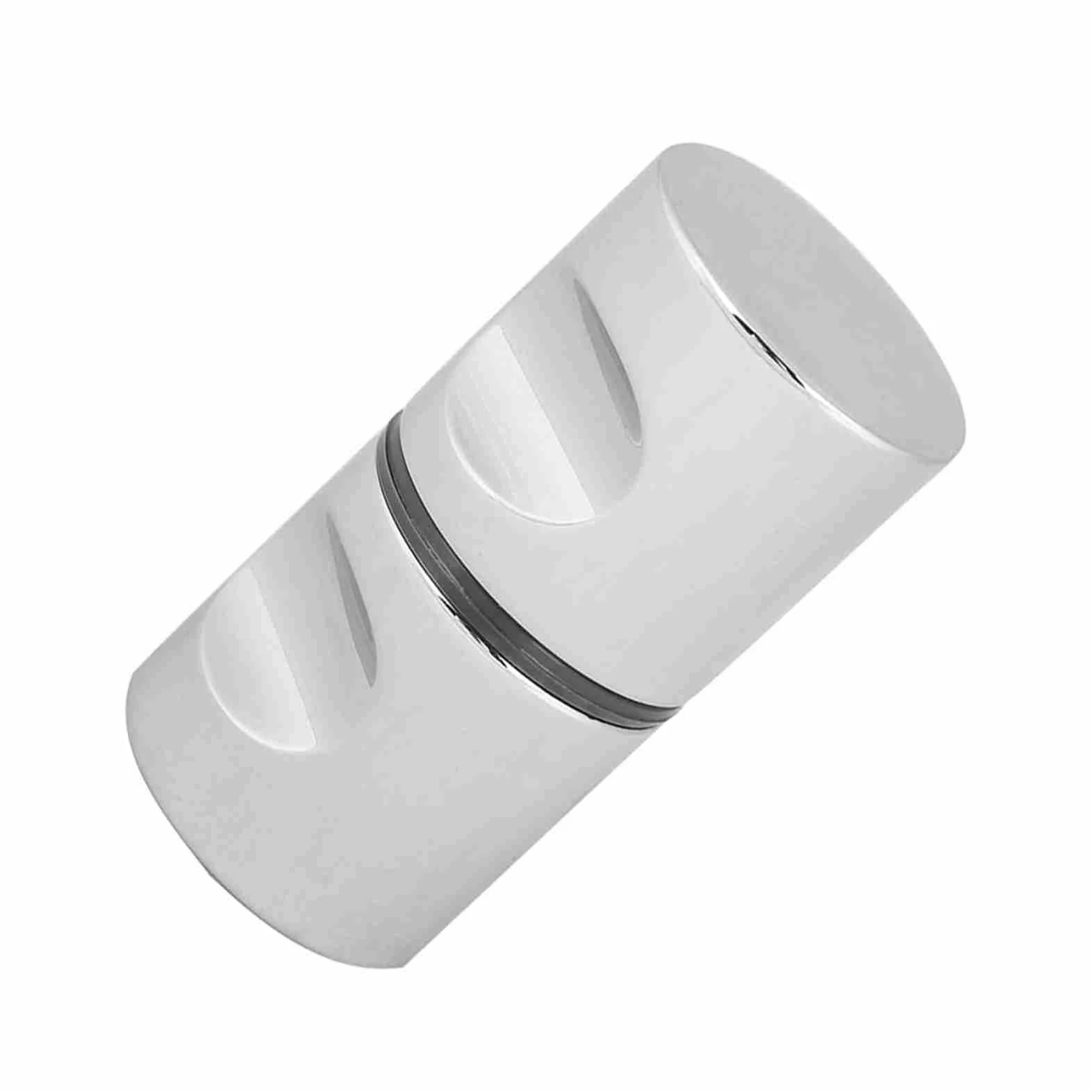 Klamka do drzwi prysznicowych Klamka do drzwi prysznicowych Klamka ze stopu aluminium Chromowany uchwyt do holowania Gałka do łazienki Szklane drzwi prysznicowe (#3)