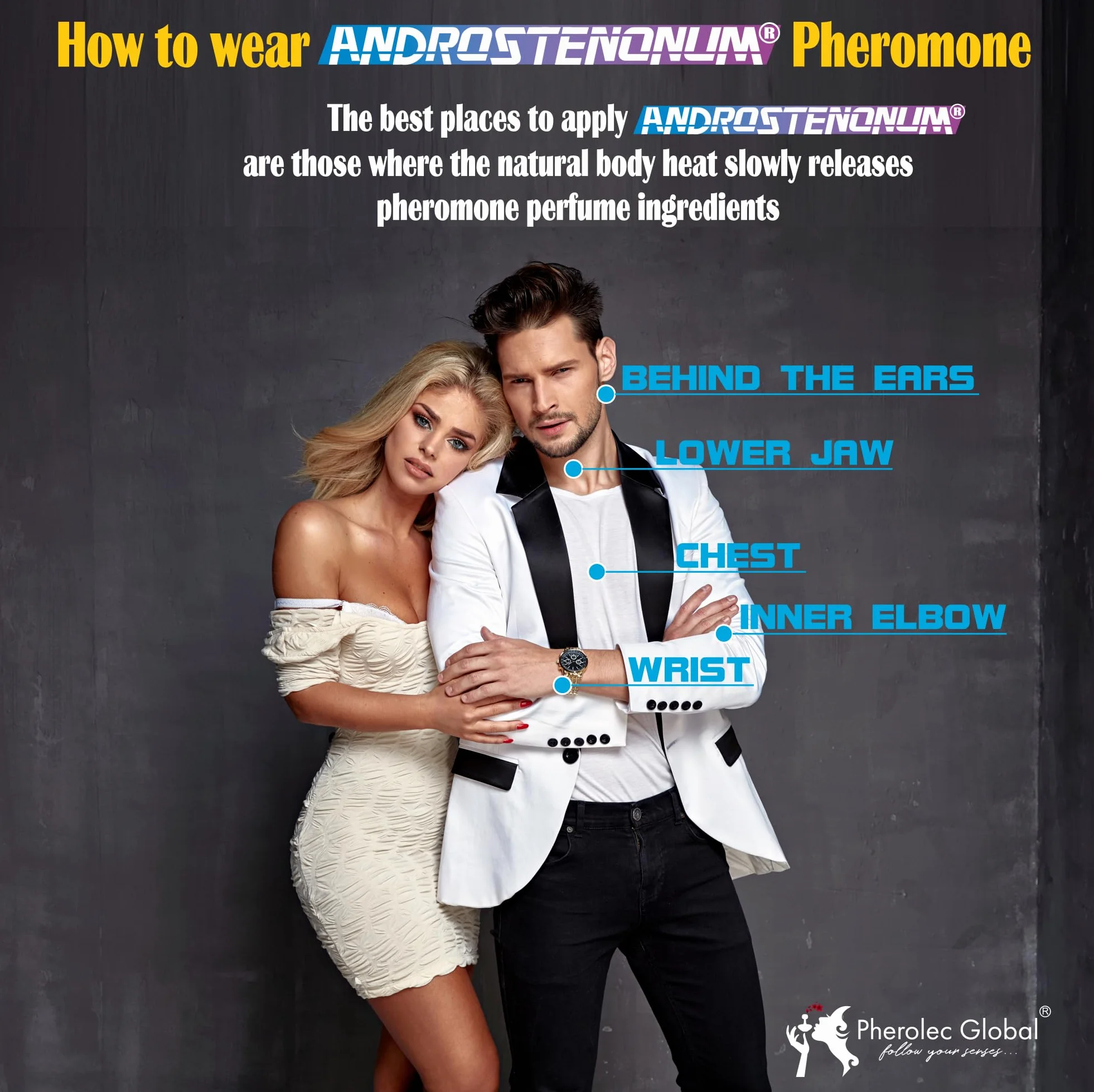 ANDROSTENONUM 100% Feromon dla mężczyzn Olejek feromonowy Ultra mocny dla niego Perfumy z feromonami Roll-on 10ml