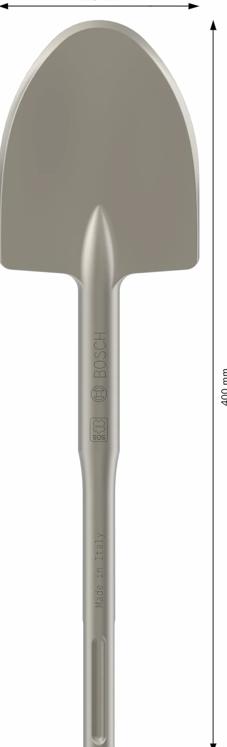 Bosch Accessories Bosch Professional 1 x dłuto łopatkowe SDS max (do muru, długość 400 mm, ostrze dłuta 110 mm, akcesoria do młotowiertarki)